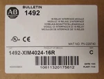 Allen Bradley 1492 XIM4024 20-26 Vdc Relay Interface Module Series. Fixed Price $200.00.