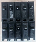 Lot Of 10 Cutler Hammer BR120 Pole Amp Type C120 Circuit Breaker. Fixed Price $39.99.