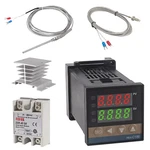 110-240VAC Pid REX-C100 Temperature Controller SSR-40A Thermocouple Heat Sink Us. Fixed Price $14.97.
