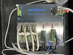 Serad Mcs 32EX Motion Controller With SDC22, SRV15, SIB8 And SOBP8 Modules. Fixed Price $1100.00.