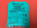 Pepperl + Fuchs Type: KFD2-STC3-EX1 Smart Transmitter Isolator P/n: 71826. Fixed Price $49.99.