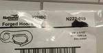Forged Hook/national Hardware /3110BC/ N222-869/ 5/8 X 3-1/2 In./ Zinc Plated. Fixed Price $11.30.