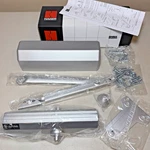 New Hager 5300 Door Closer Grade 1, Adj 1-6, Multi-mount, Non-handed 145672. Fixed Price $75.00.