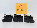 Lot Of 6 Allen-bradley 1492-L3Q Terminal Blocks, Feed Through, Connection Pts. Fixed Price $19.89.
