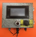 Omron Touch Screen NT20S-ST121B-V1 + Sci Industrial Enclosure No. 54 5660. Fixed Price $225.00.