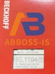 One Beckhoff KL1194 Plc Module New Box Expedited Shipping. Fixed Price $128.72.
