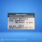 Toshiba B200P16AO Output Module Fnip. Fixed Price $106.80.