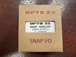 OPTO-22 Analog Module SNAP-AITM-2. Fixed Price $40.00.