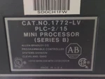 Allen Bradley 1771-LV Ser. F/w Processor Module (no Key) Unmp. Fixed Price $114.00.