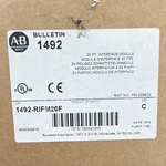 Allen-bradley Plc Input/output Module Pt Interface 1492-RIFM20F. Fixed Price $115.00.