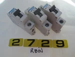 Gladiator Gmcb 1A Typed Eic 60898-1 277 Vac Vdc Curcuit Breaker Lot Of 3. Fixed Price $50.00.