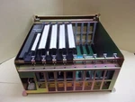 Allen Bradley 1771-A2B Rev K03 8-SLOT Rack With I/o Adapter And 4 Cards. Fixed Price $299.95.