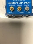 Gems Sensors Flip-pak ST-28196 Control Relay Module U-089. Fixed Price $82.97.
