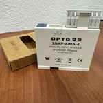 Opto 22 SNAP-AIMA-4 Analog Input Module Channel Milliamp +/-20 Dc. Fixed Price $275.00.
