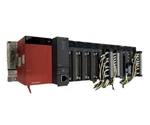 Mitsubishi Q04UDEHCPU Q-series Plc W/ QX81 QY81P Q64AD2DA QD75MH2 Modules. Fixed Price $348.00.