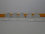 New Old Stock Lot Of 10 1492-EBLD3 Allen Bradley End Barriers 1492BLD3 N159B. Fixed Price $9.00.