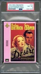 1994 Pmc Movie Poster Cards #127 Desire Gary Cooper Marlene Dietrich Psa 8. Fixed Price $10.00.