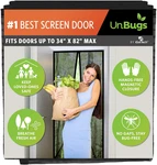 Unbugs Magnetic Screen - Fits Doors Up To 34" 82"MAX 36 83. Fixed Price $37.99.