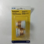 Eaton Bussmann BP/T-30 Plug Fuses 30A Heavy-duty Motor Protection Lot Of 2. Fixed Price $5.10.