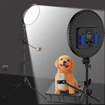 Large Barber Light WITH72 Inch Stand, 55W 6500K Full-screen Selfie Ring, 3. Fixed Price $113.10.