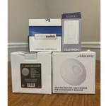 Sensorswitch, Lutron, Maxxima Occupancy & Power Packs Ceiling Mount Lot. Fixed Price $75.00.