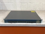 Cisco WS-C3550-24-FX-SMI Catalyst 24-PORT 100GB Mmf + Gbic Switch. Fixed Price $499.00.