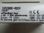 Ifm Efector IGA2008-ABOA Sensor IG0307. Fixed Price $342.68.
