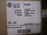 New Allen Bradley 281A-F12Z-10C-RRW-3FR Armorstart Motor Controller. Fixed Price $1500.00.