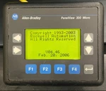 Allen Bradley 2711-M3A18L1 Series Rev Panelview 300 Micro RS-232 Frn 4.46. Fixed Price $249.99.