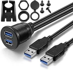 Icespring 2 Ports Usb 3.0 Extension Cable, Flush Mount Car Truck Boat. Fixed Price $14.19.