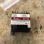Texas Instruments Klixon Electronic Motor Protector 41AA1600E. Fixed Price $259.99.