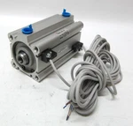(new) Smc Pneumatic Cylinder With D-A73 Reed Switches NCDQA50-63DCZ-A73L. Fixed Price $71.99.