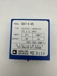 Analog Devices 5847-K-05 Isolated Voltage Input Module +-5V Made The Usa. Fixed Price $35.00.
