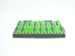 Fisher Rosemount KJ4001X1-BB1 12P0619X032 I/o Carrier 8-SLOT Chassis Rack Module. Fixed Price $106.00.