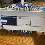 Mitsubishi FX3U-64MT/ES Cpu Unit W/ FX2N-1HC Controller. Fixed Price $135.00.