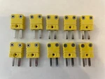 Mini K-type Thermocouple Wire Connector, Set Of 10 Male Plugs Cmp-ka-ts New. Fixed Price $21.99.
