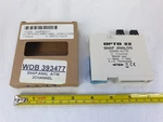 Opto 22 Snap-aitm Analog Channel, +/- 150MV, 75MV Unused. Fixed Price $128.29.