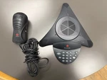 Polycom Soundstation 2201-15100-601 Conference Phone 2201-16020-601 Bundle. Fixed Price $30.00.