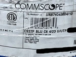 Commscope CS37P 23/4P CAT6 U/utp Webtrak Plenum Network Cable Cmp Blue /100FT. Fixed Price $59.99.