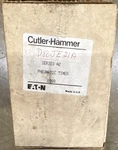 Cutler-hammer D80JE21A Series A2 Pneumatic Timer Relay 110-120V Ac 20A Dpdt. Fixed Price $172.45.
