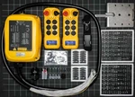 Magnetek FLEX-6EX2-09-2T/1T New Overhead Crane Hoist Radio Remote Control System. Fixed Price $896.25.