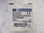 Nib Telemecanique Auxiliary Contact Block LA1DN40. Fixed Price $45.00.