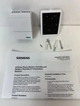Siemens QFA3001.WU Rh Room Sensor 2% 4-20MA White New Open Box. Fixed Price $95.00.