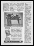 1937 South Bend Works Indiana Precision Lathes Catalog Offer Print Ad. Fixed Price $9.82.