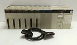 Omron Plc Set CS1H-CPU64H, C200HW-PA204, CS1W-ID231, OD231, CN713 I/o Units. Fixed Price $330.00.