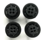 Amphenol Connector Thermoplastic 206060-1 Lot Of 4 Nos. Fixed Price $24.67.