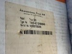 Akerstroms Trux 600-AD1324BA0BAA Computer Manager Forklift Truck. Fixed Price $340.00.