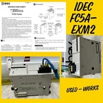 Idec FC5A-EXM2 Expansion Interface Module Microsmart Series Plc Used Works. Fixed Price $274.84.