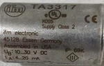 Ifm TA3317 20 Ma Temperature Transmitter In Ss Tee, 1/4 Npt, IP69K, Cut Cable. Fixed Price $99.00.