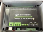 Waveshare Industrial 8-CHANNEL Ethernet Relay Module Modbus Poe. Fixed Price $54.95.